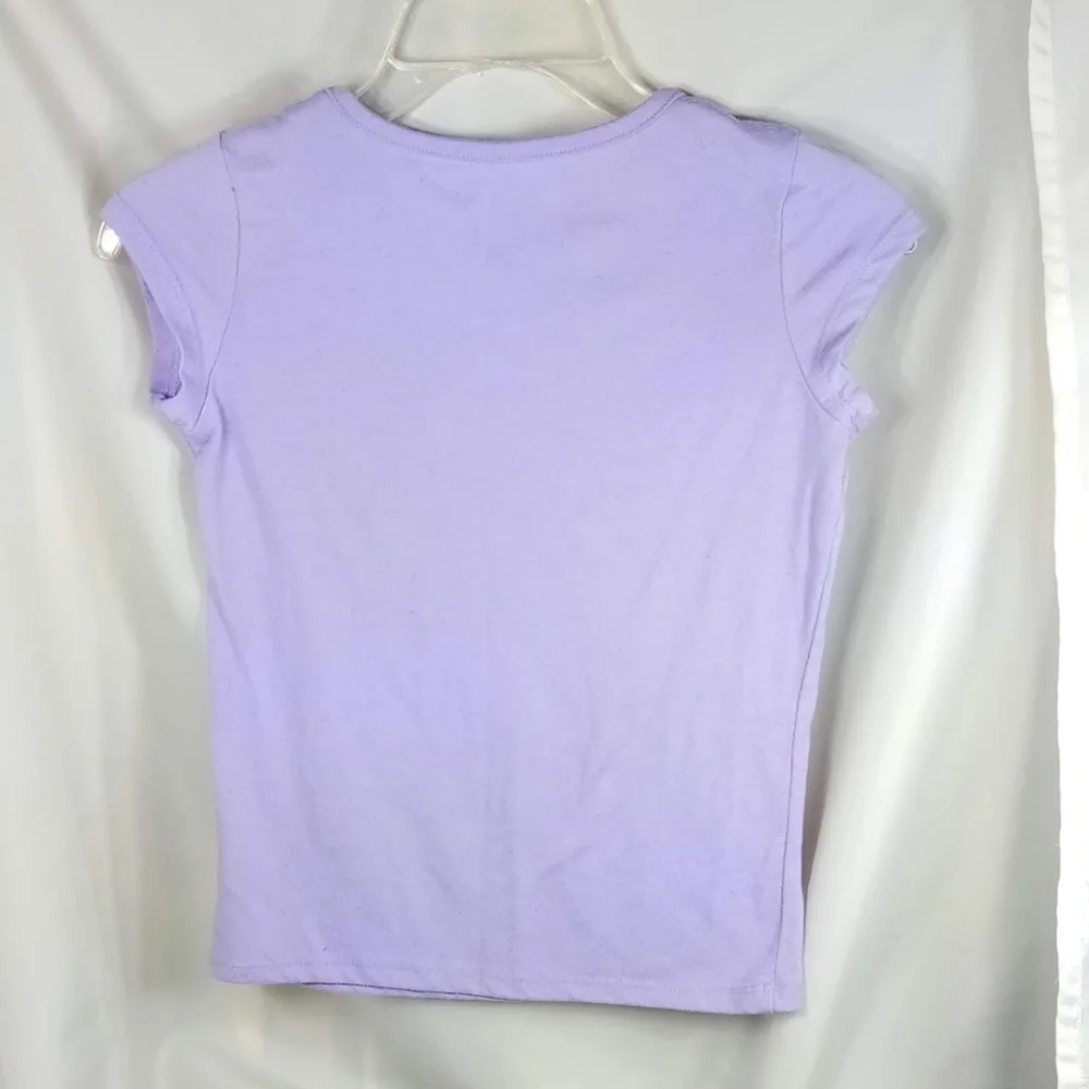 Lot Of Kids' Tees - Purple, Blue, Red Sz Med